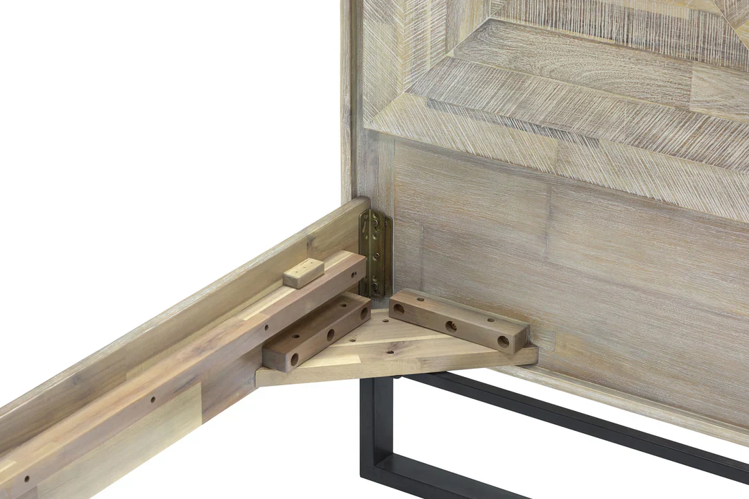 Prescott Rustic Modern Platform Bed - Image 6