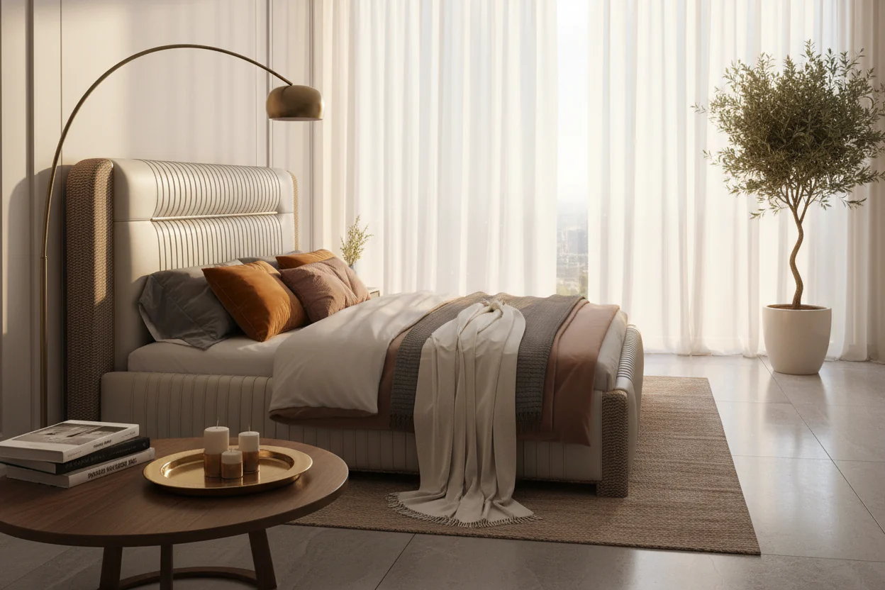 Prestige Grande Leather Bed - Image 6