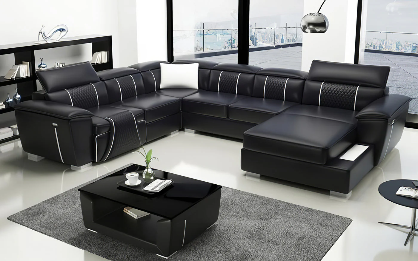 Radiant Luxe Power Recliner Sectional - Image 11