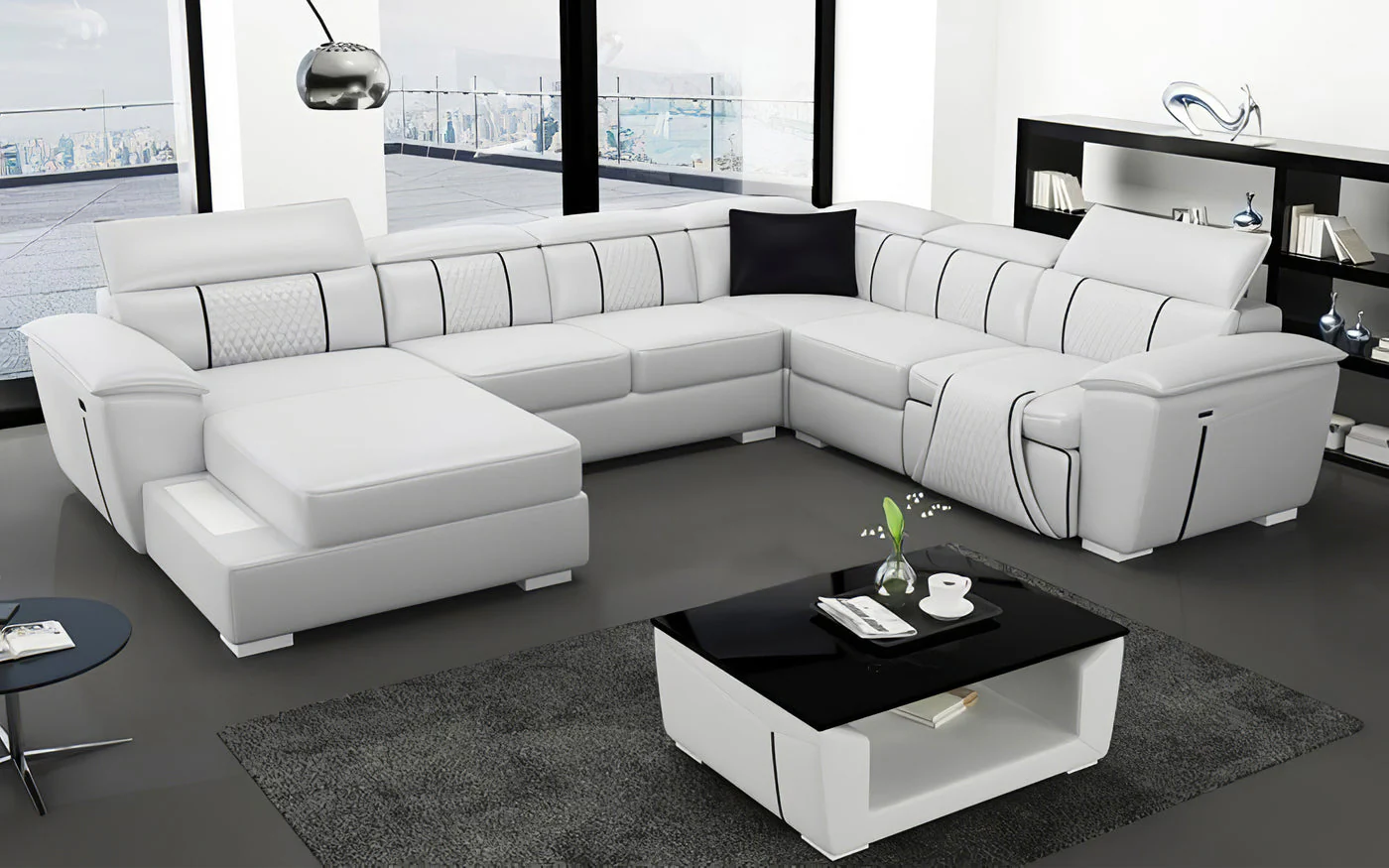 Radiant Luxe Power Recliner Sectional - Image 12