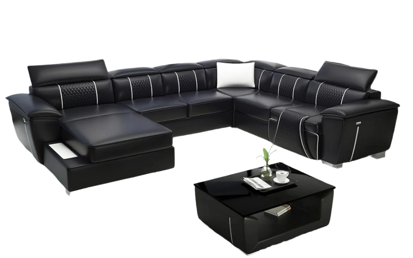 Radiant Luxe Power Recliner Sectional - Image 13