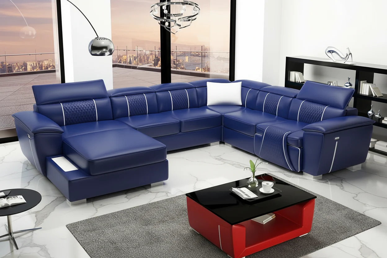 Radiant Luxe Power Recliner Sectional - Image 3
