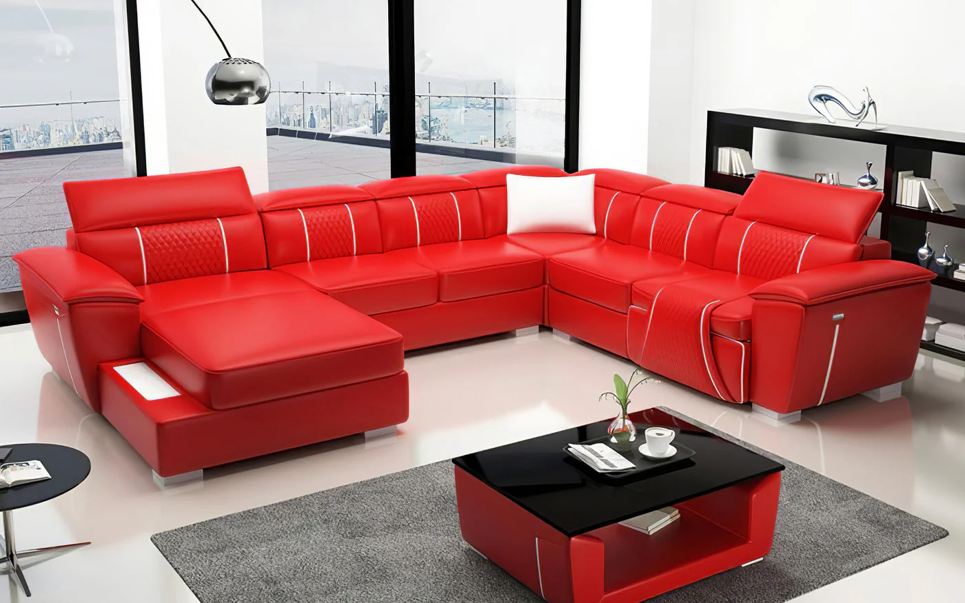 Radiant Luxe Power Recliner Sectional - Image 4