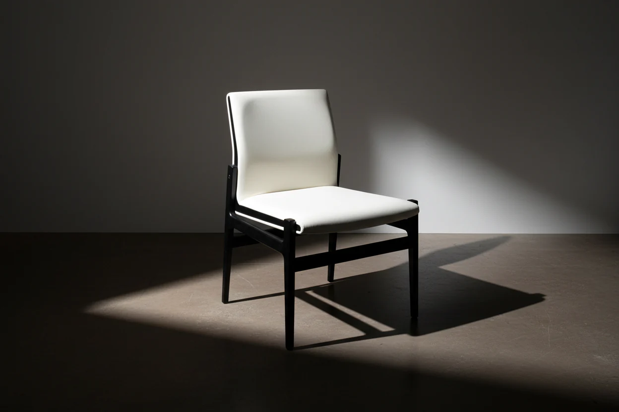 Reeven Modern Armless Dining Chair - Image 2