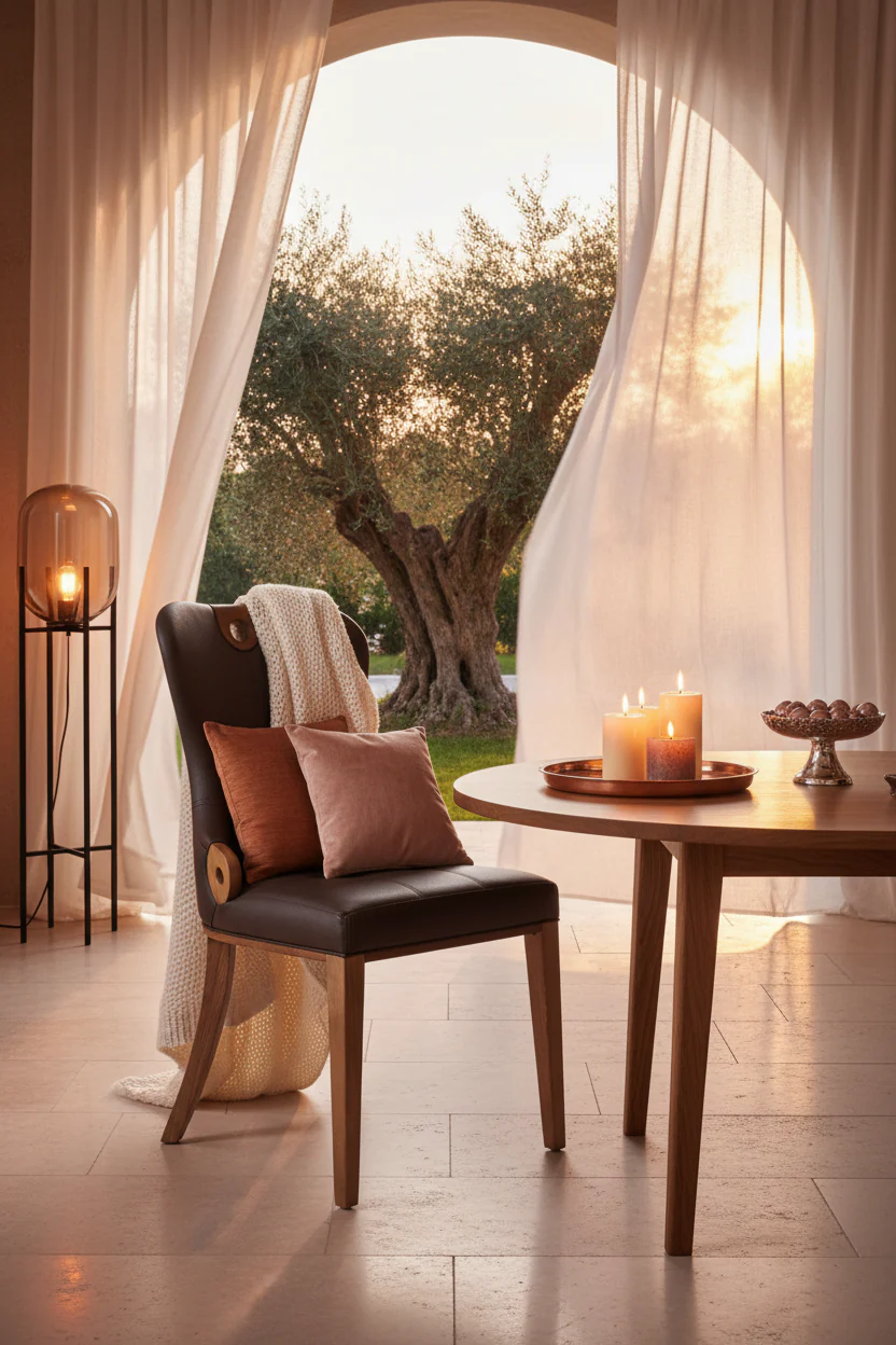 Regal Curve Dining Chair - Image 3