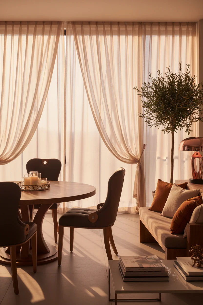 Regal Curve Dining Chair - Image 5
