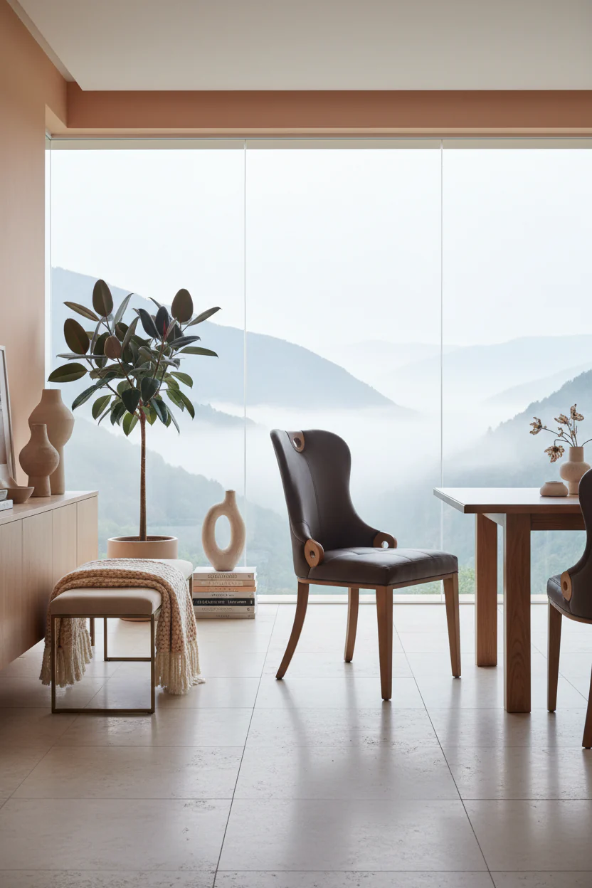 Regal Curve Dining Chair - Image 7