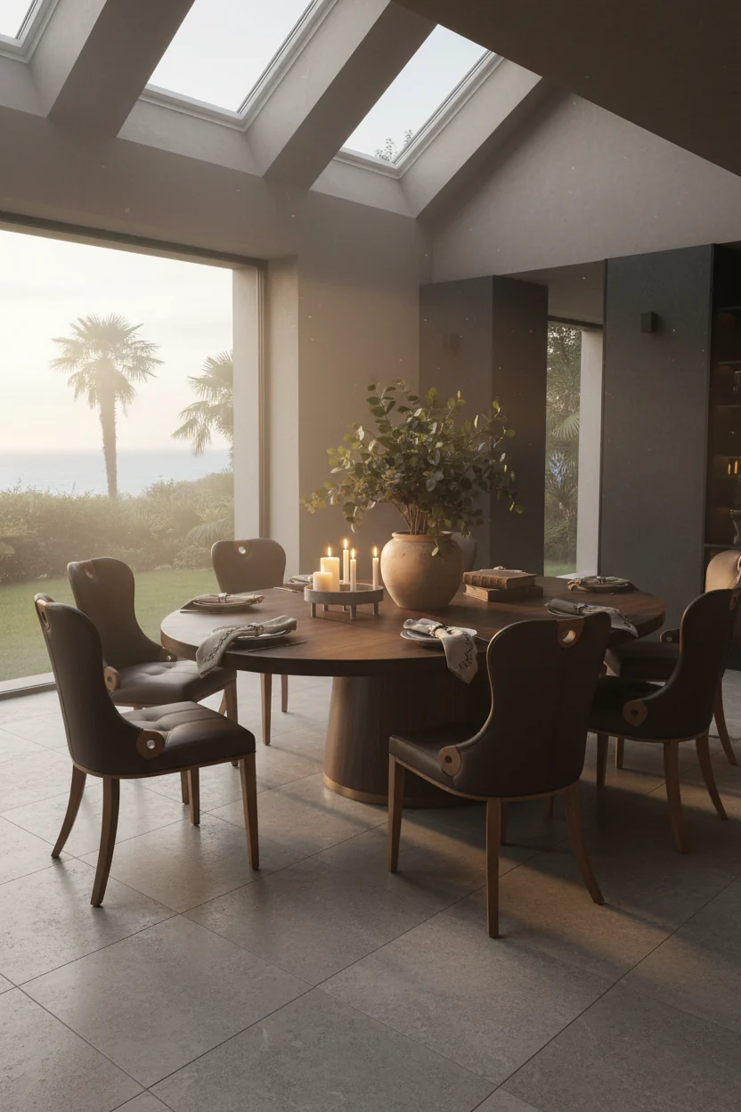 Regal Curve Dining Chair - Image 8