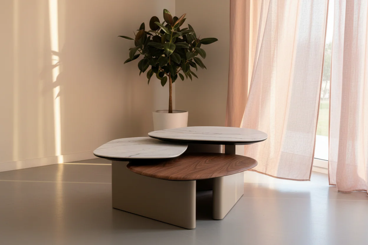 Rippled Water Coffee Table - Image 5