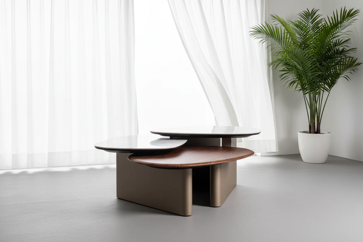 Rippled Water Coffee Table - Image 7