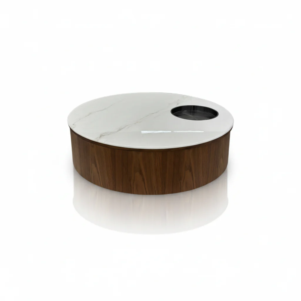 Rivet Marble Coffee Table