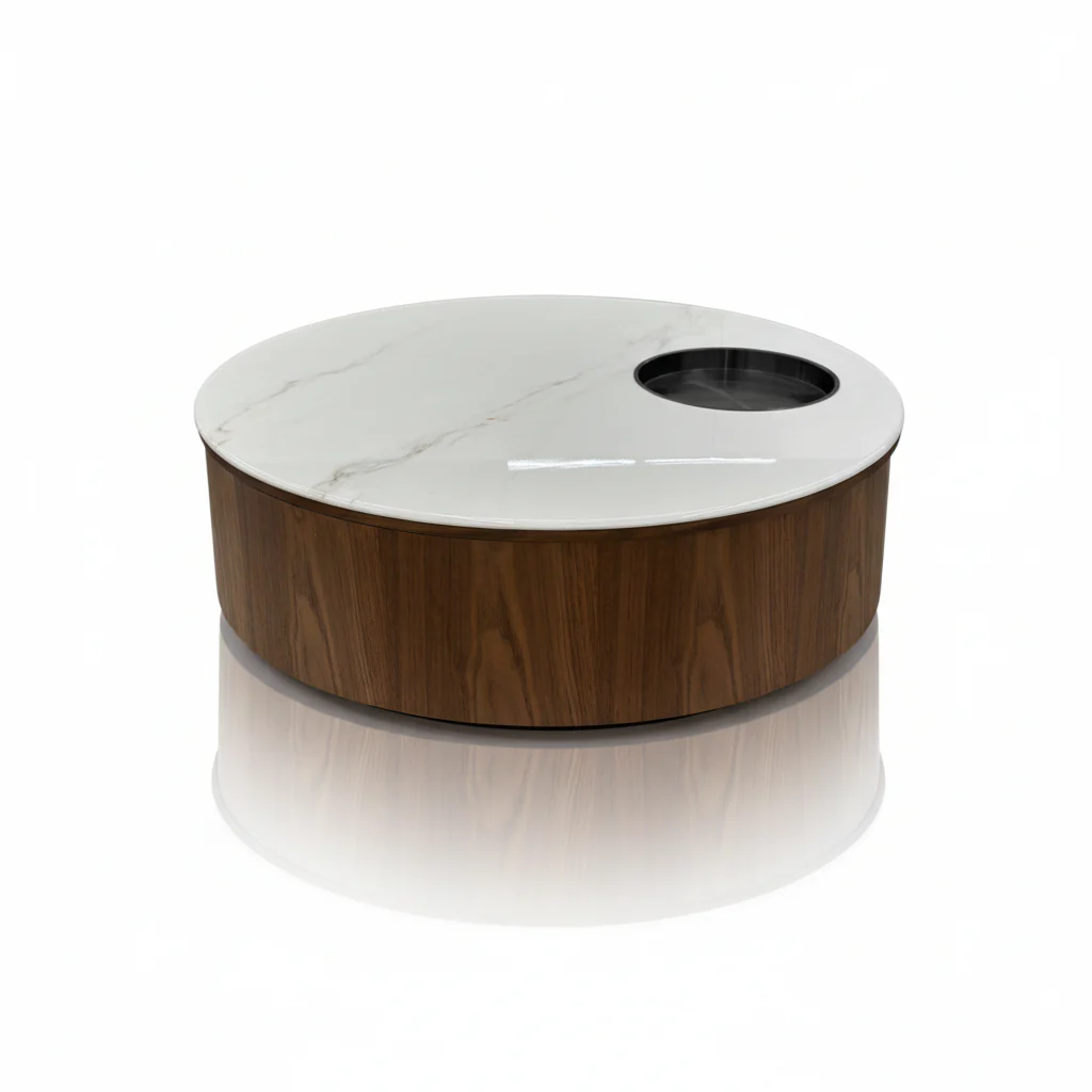 Rivet Marble Coffee Table - Image 14