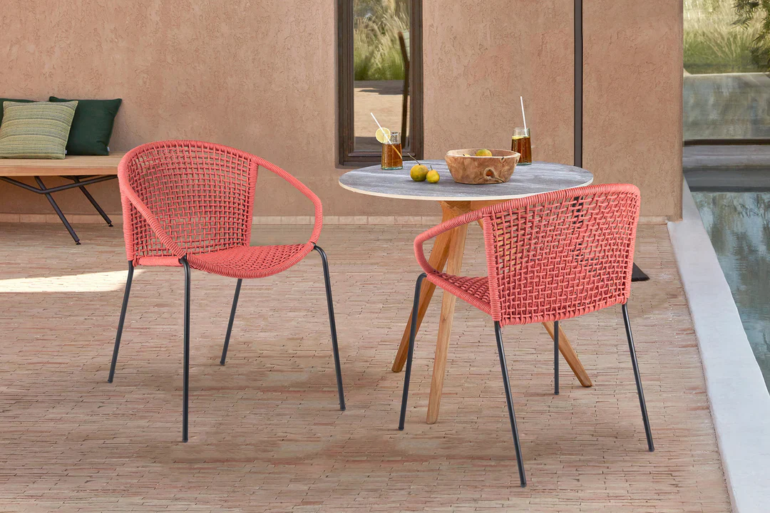 Riviera Woven Outdoor Chairs （Set Of 2） - Image 2