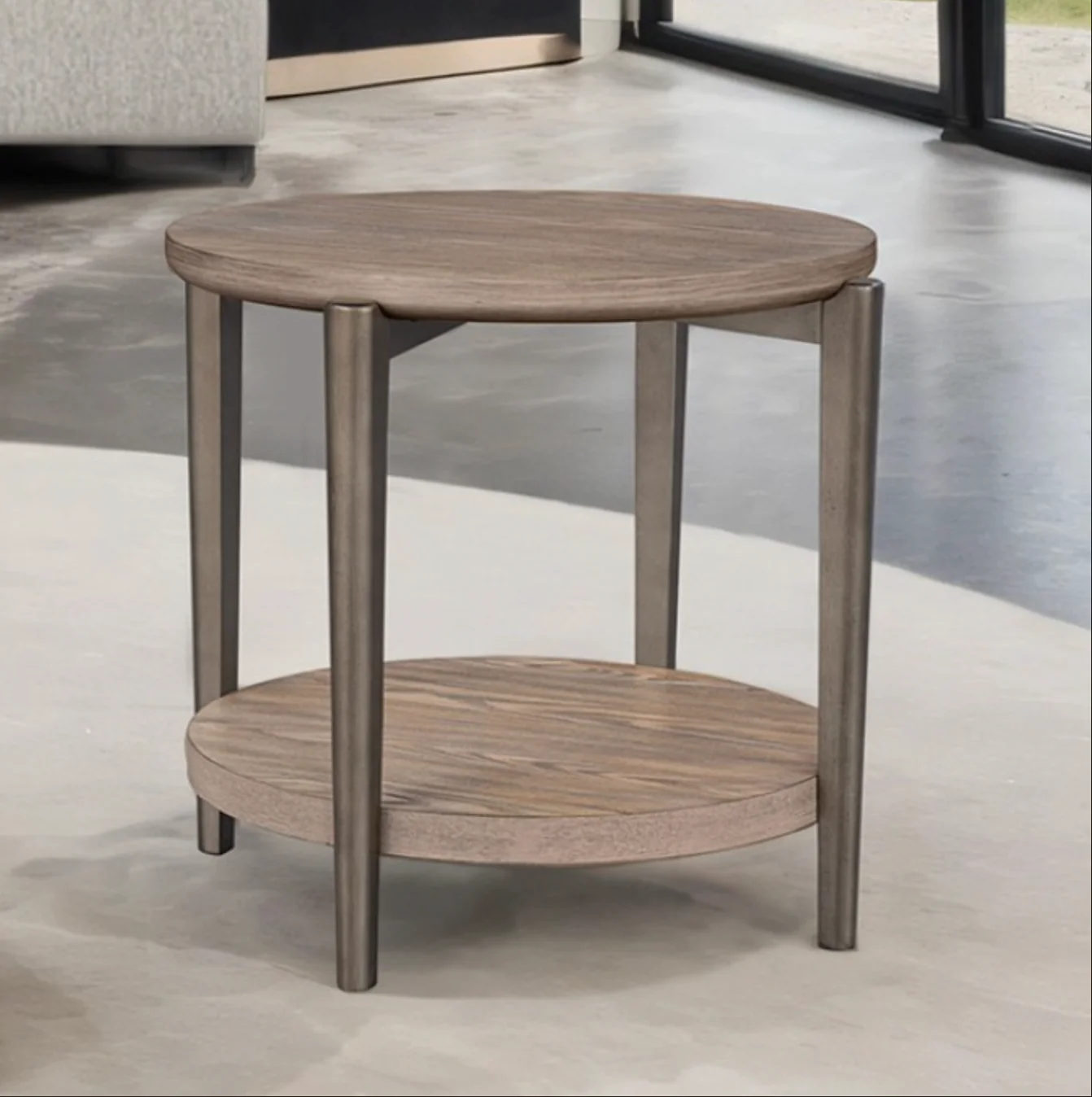 Roros Round End Table - Image 2