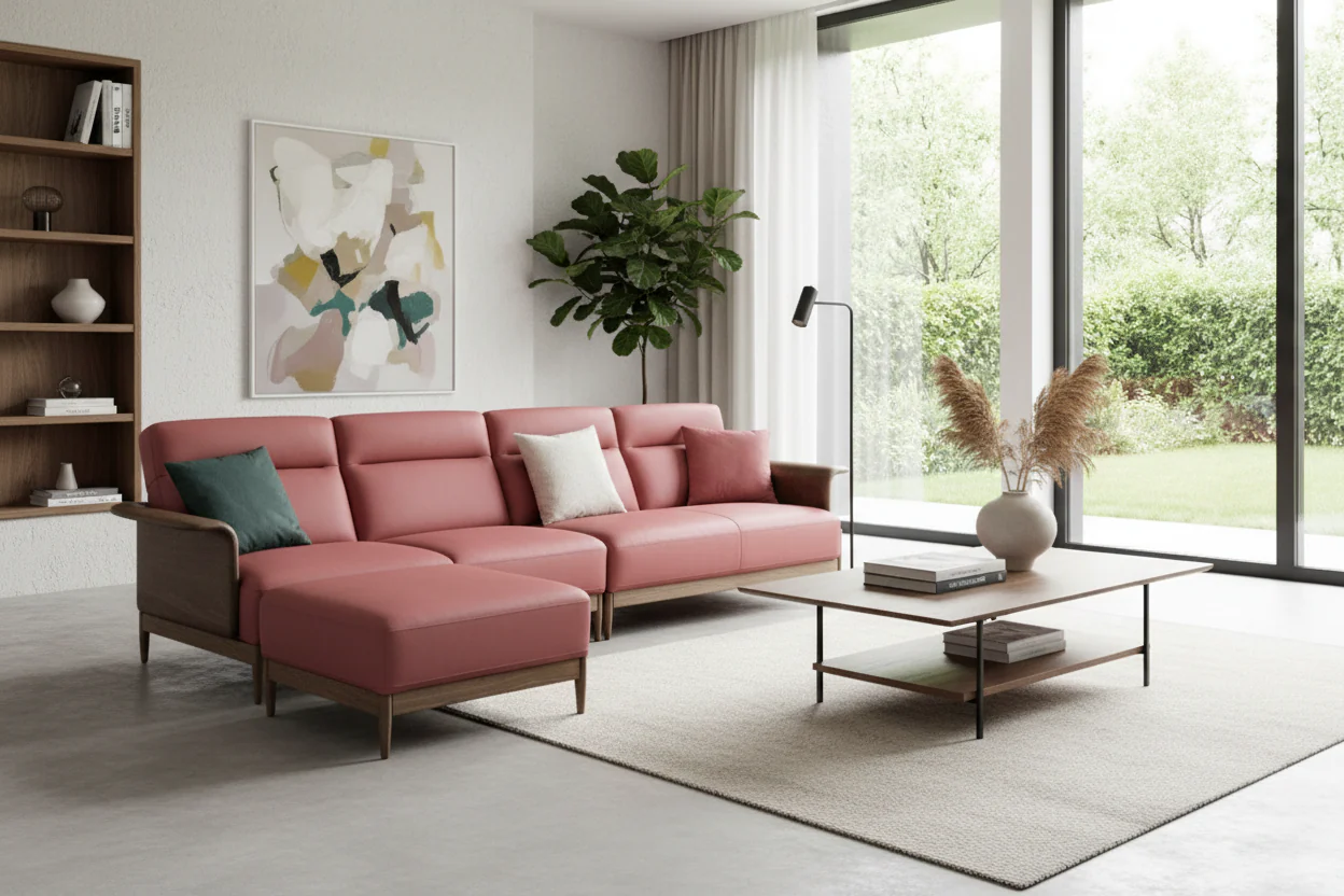 Rosewood Modular Sectional Sofa - Image 2