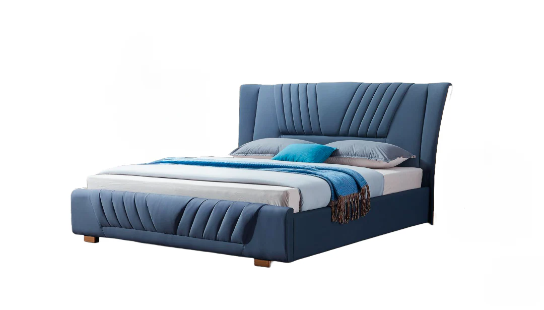Royal Crown Leather Bed - Image 14