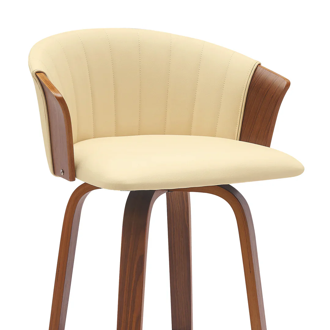 Ruby Modern Upholstered Swivel Bar Stool - Image 15
