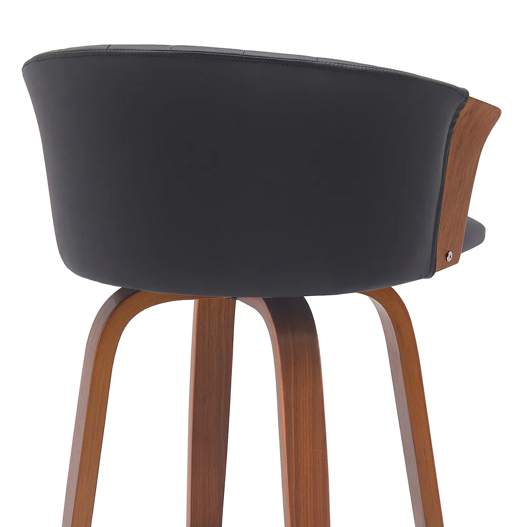 Ruby Modern Upholstered Swivel Bar Stool - Image 7