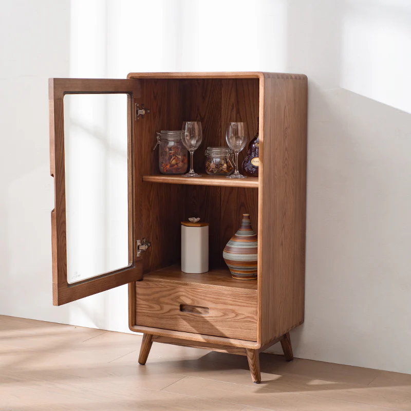Rustic Charm Display Cabinet - Image 9
