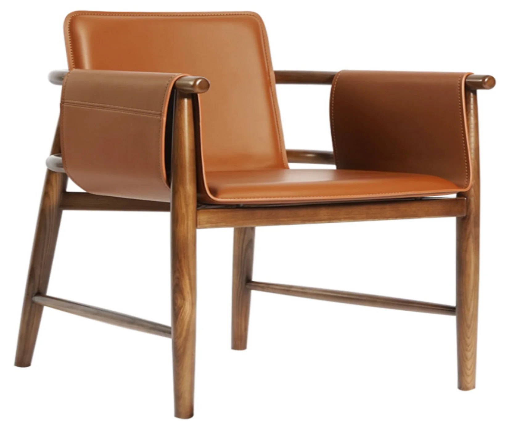 Saddle Wrap Dining Chair - Image 12
