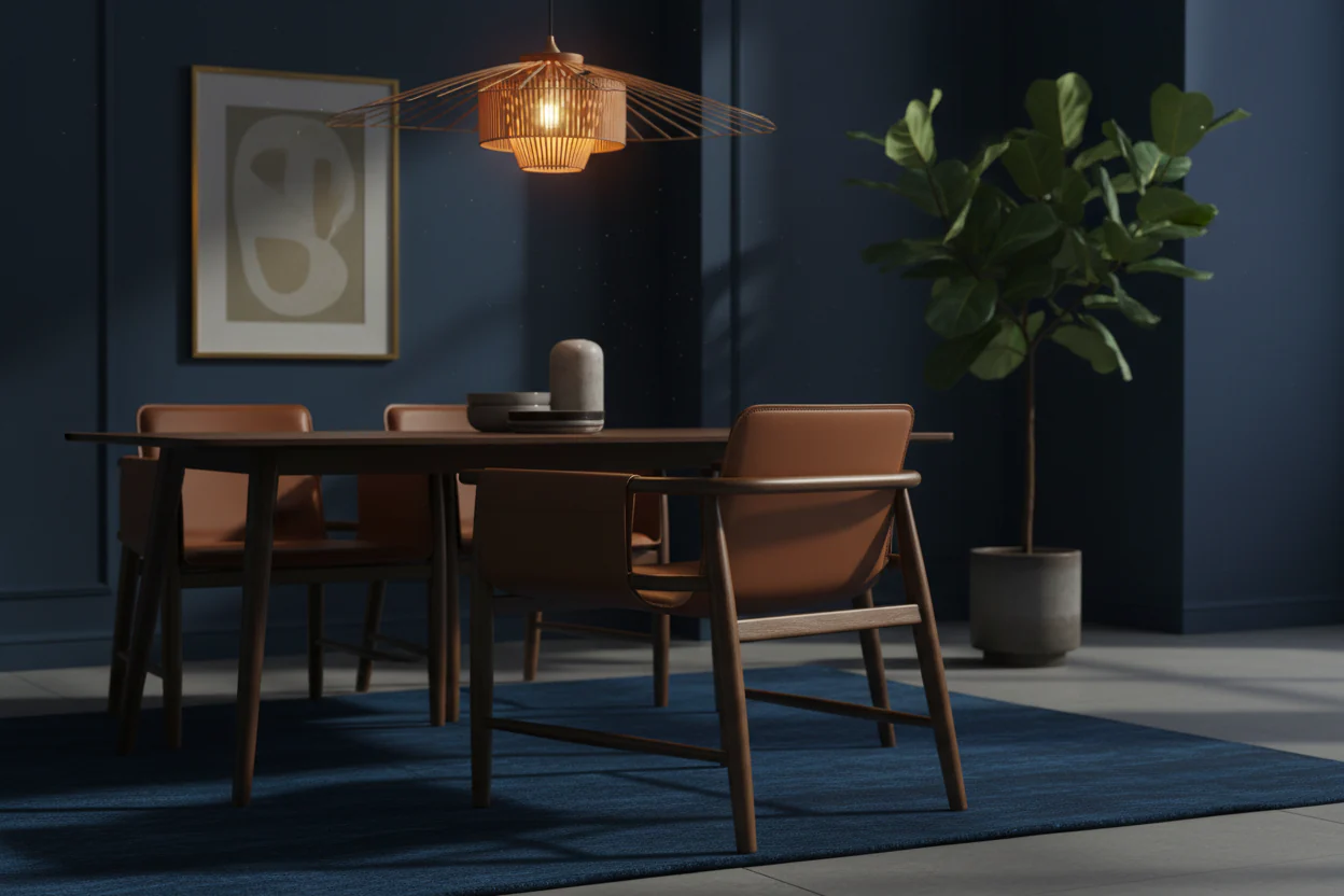 Saddle Wrap Dining Chair - Image 6