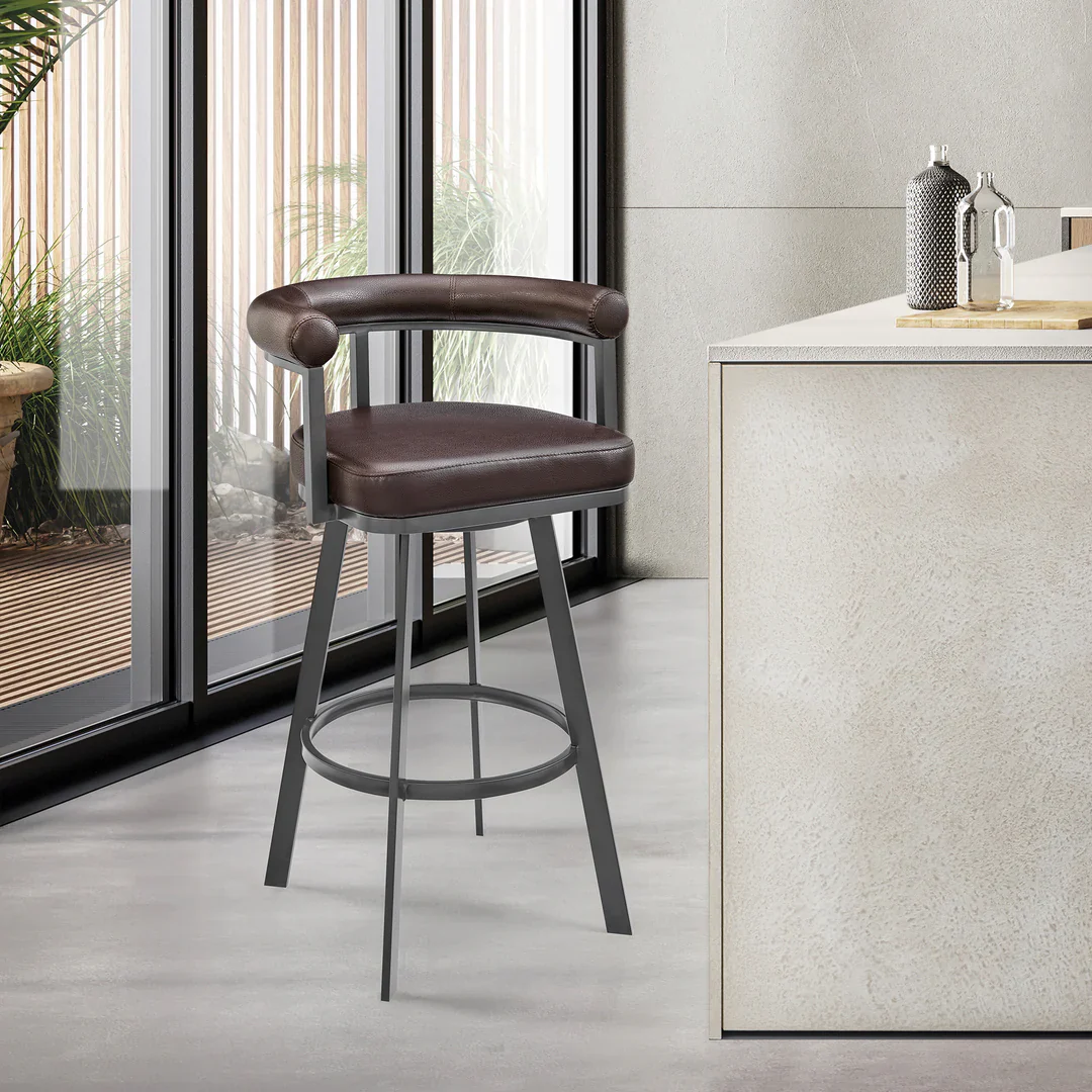 SaddleBridge Swivel Bar Stool - Image 10