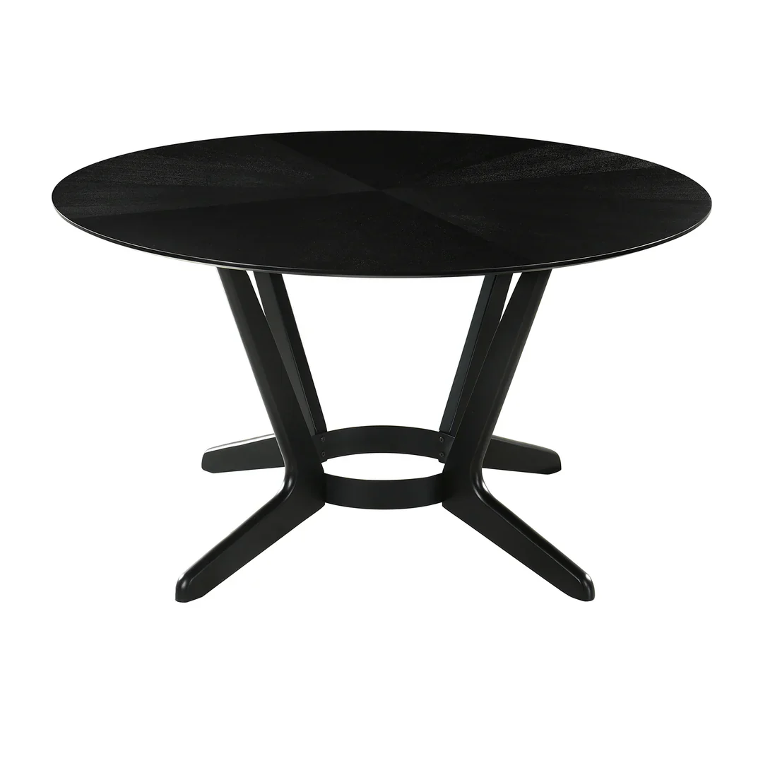 Santana Round Walnut Dining Table - Image 18