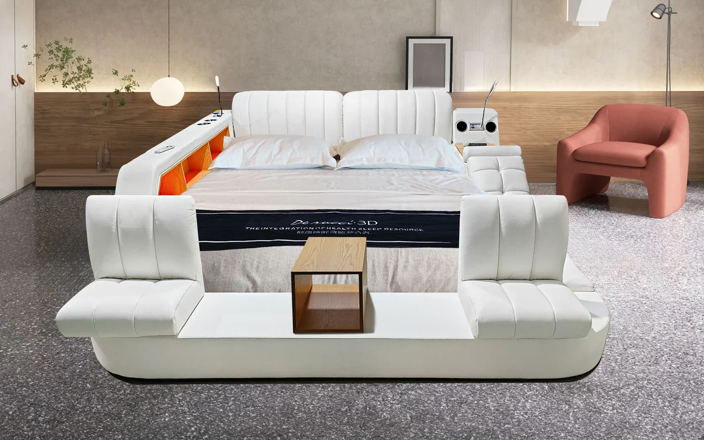 Secha Multifunctional Smart Bed - Image 10