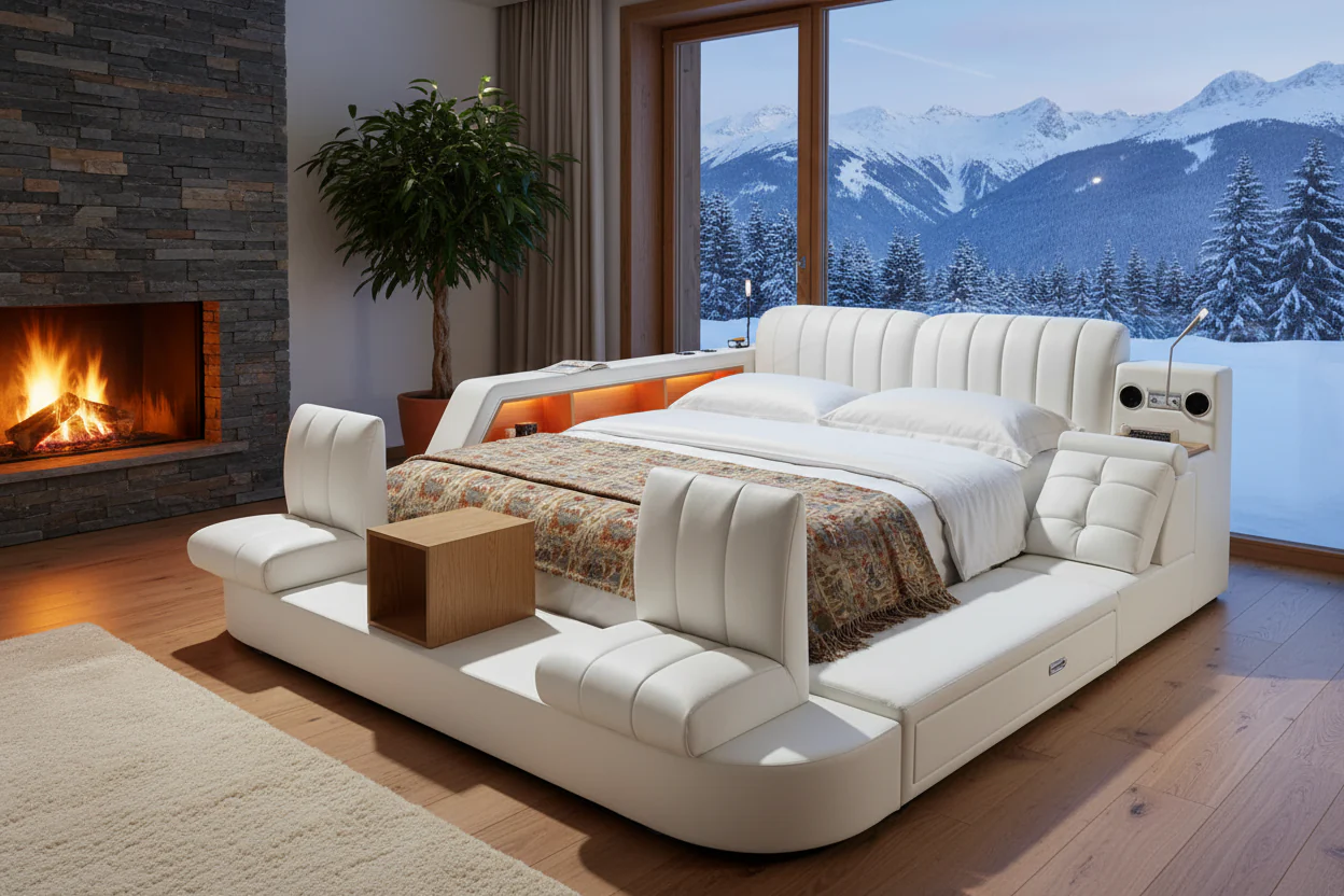 Secha Multifunctional Smart Bed - Image 2