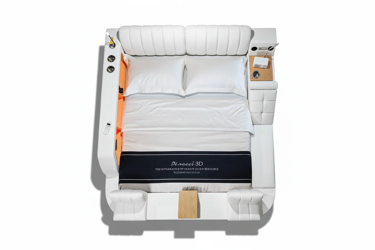 Secha Multifunctional Smart Bed - Image 3