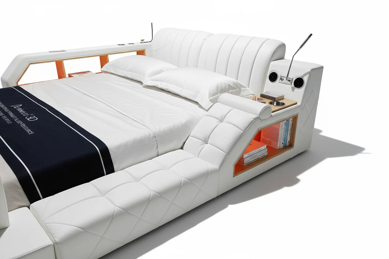 Secha Multifunctional Smart Bed - Image 5