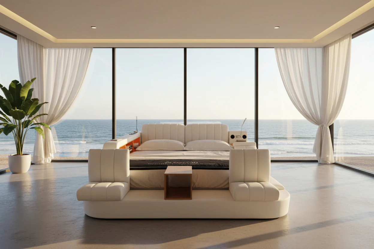 Secha Multifunctional Smart Bed - Image 6
