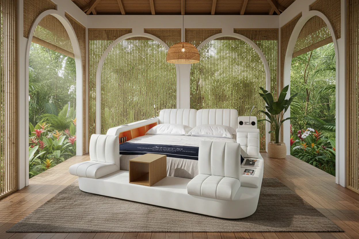 Secha Multifunctional Smart Bed - Image 7