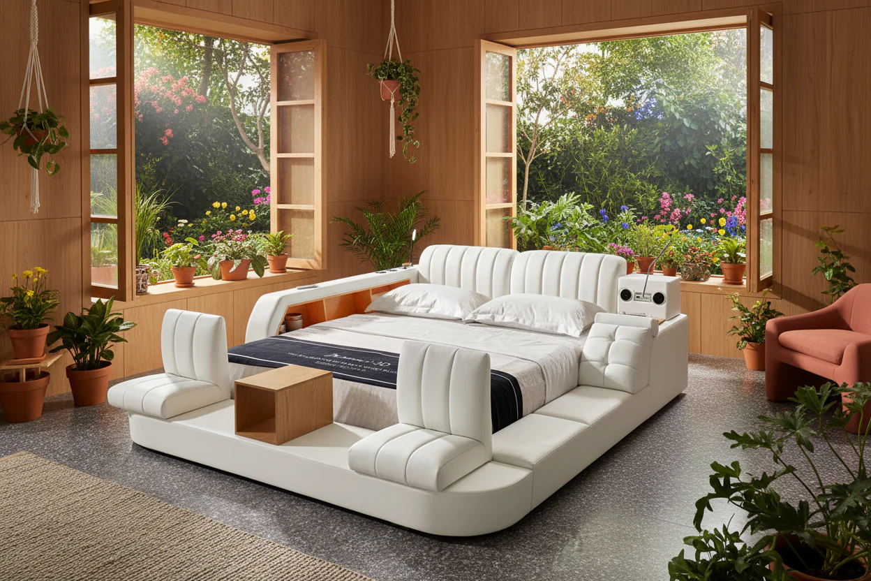 Secha Multifunctional Smart Bed - Image 8