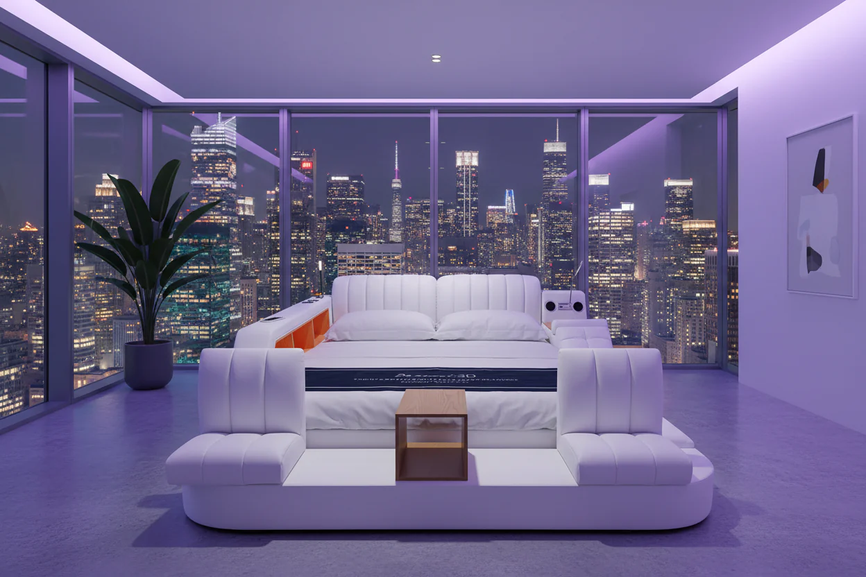 Secha Multifunctional Smart Bed - Image 9