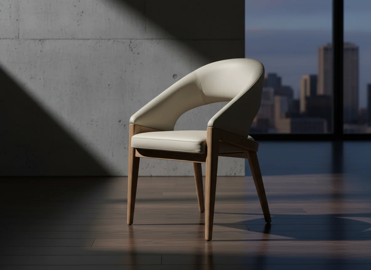 Selma Wood Dining Chair - Image 10