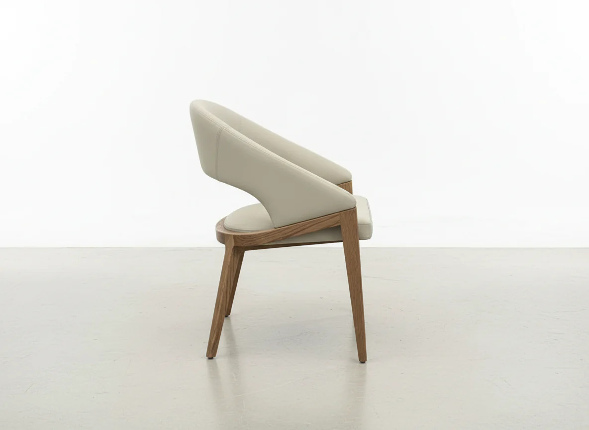 Selma Wood Dining Chair - Image 15