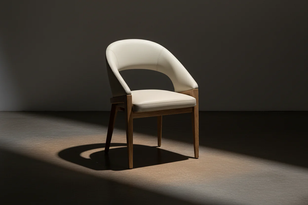 Selma Wood Dining Chair - Image 2