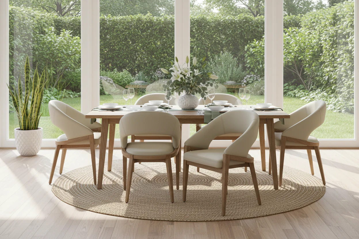 Selma Wood Dining Chair - Image 5