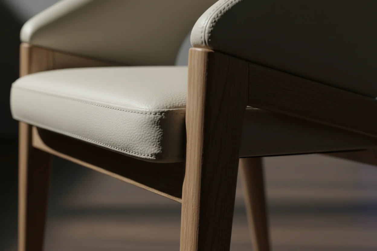 Selma Wood Dining Chair - Image 9