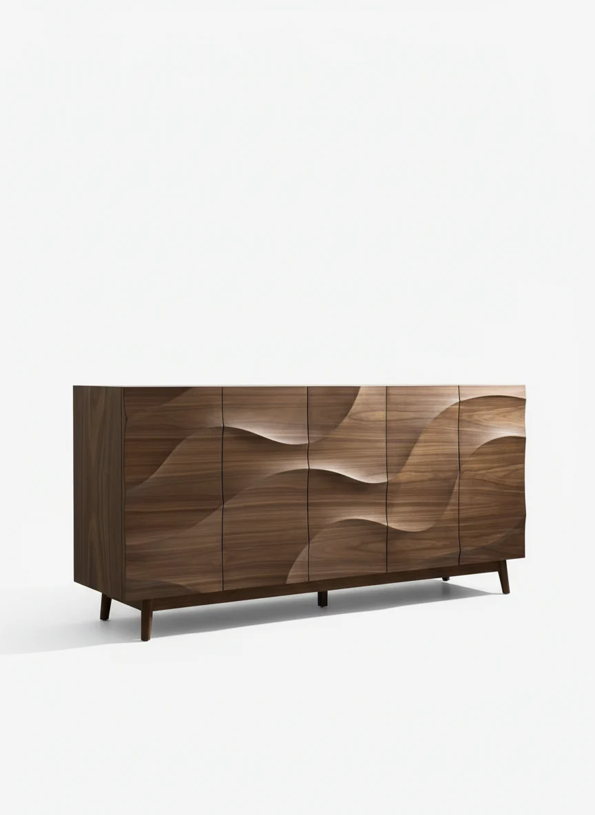 Serene Wave Sideboard - Image 5