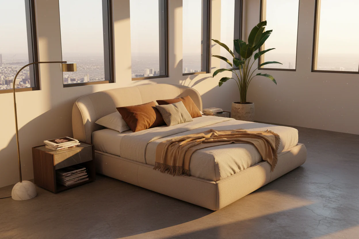 Serenity Curve Bed - Image 3