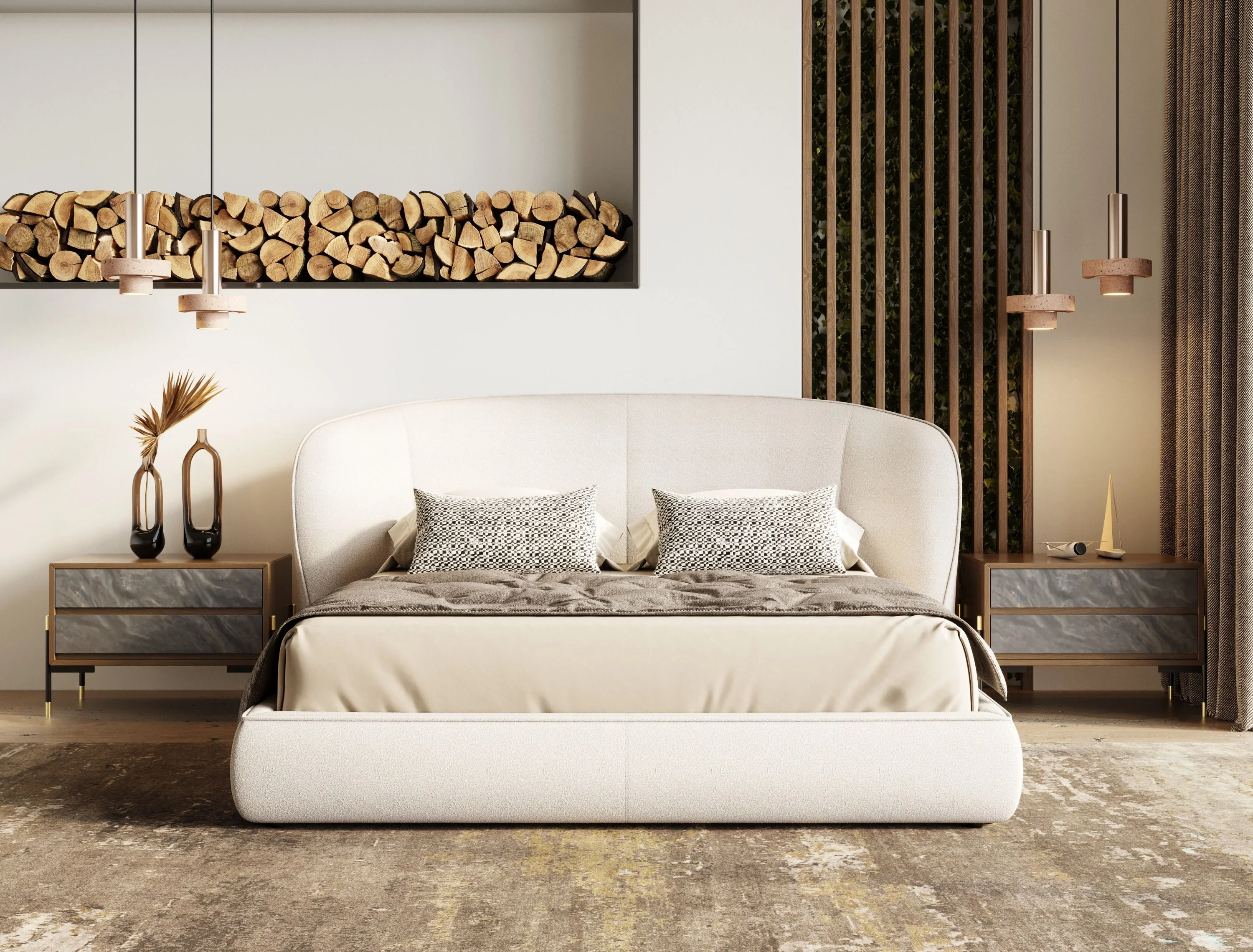 Serenity Curve Bed - Image 8