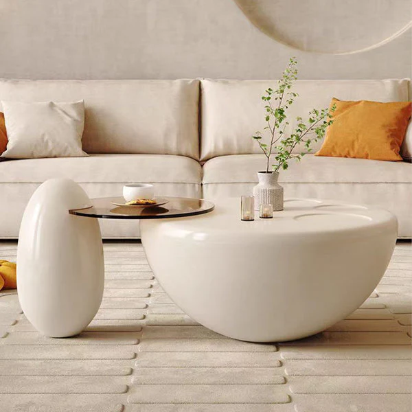 Serenity Pebble Coffee Table Set - Image 11