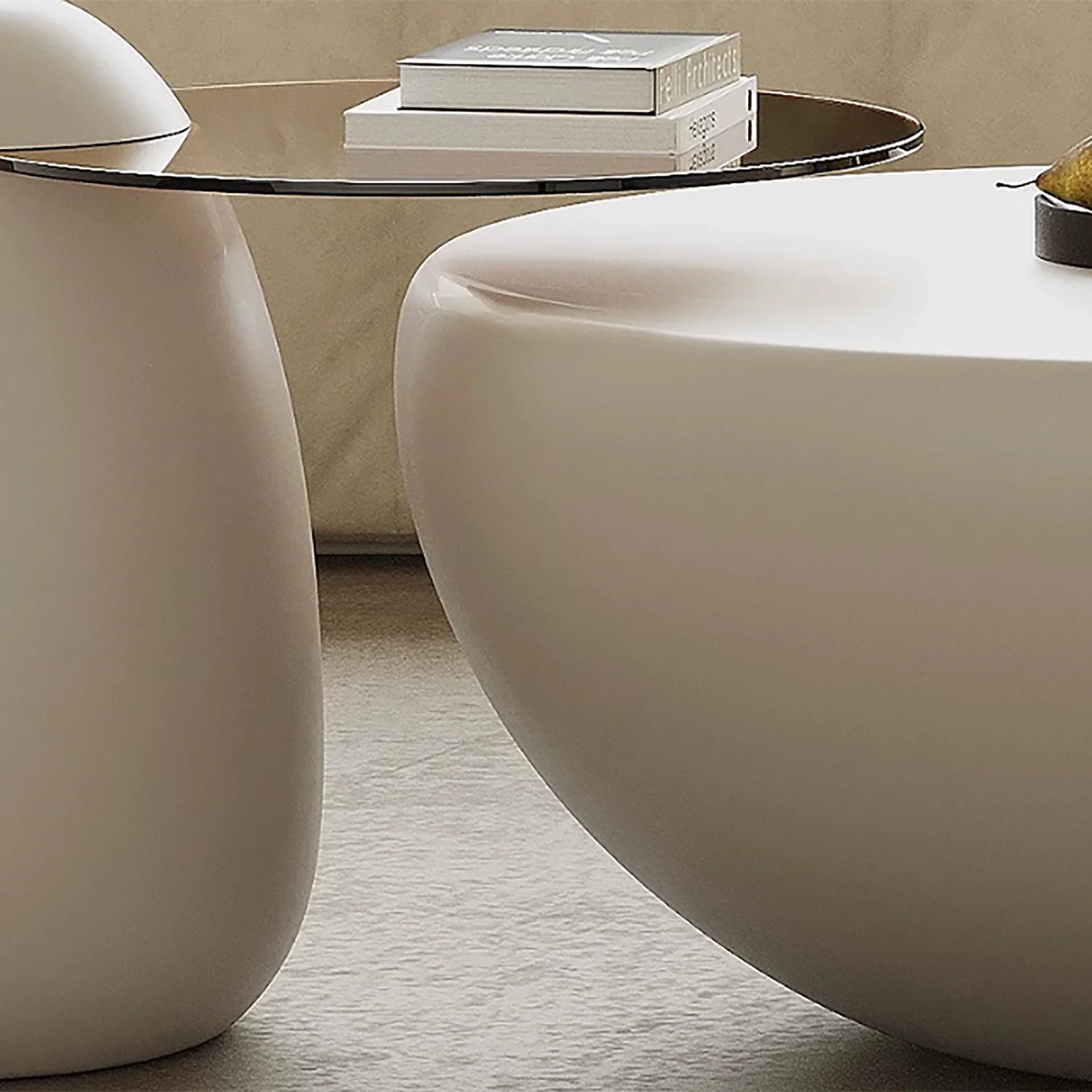 Serenity Pebble Coffee Table Set - Image 12