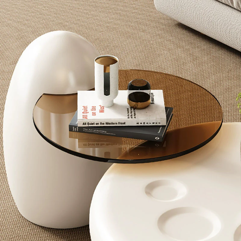 Serenity Pebble Coffee Table Set - Image 6