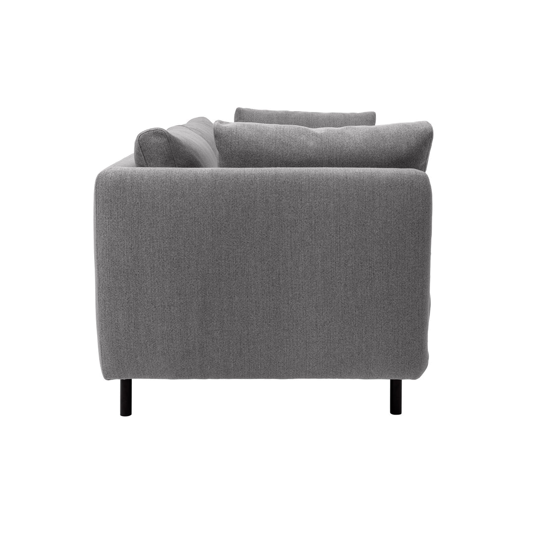 Serenity Taupe Velvet Sofa - Image 19