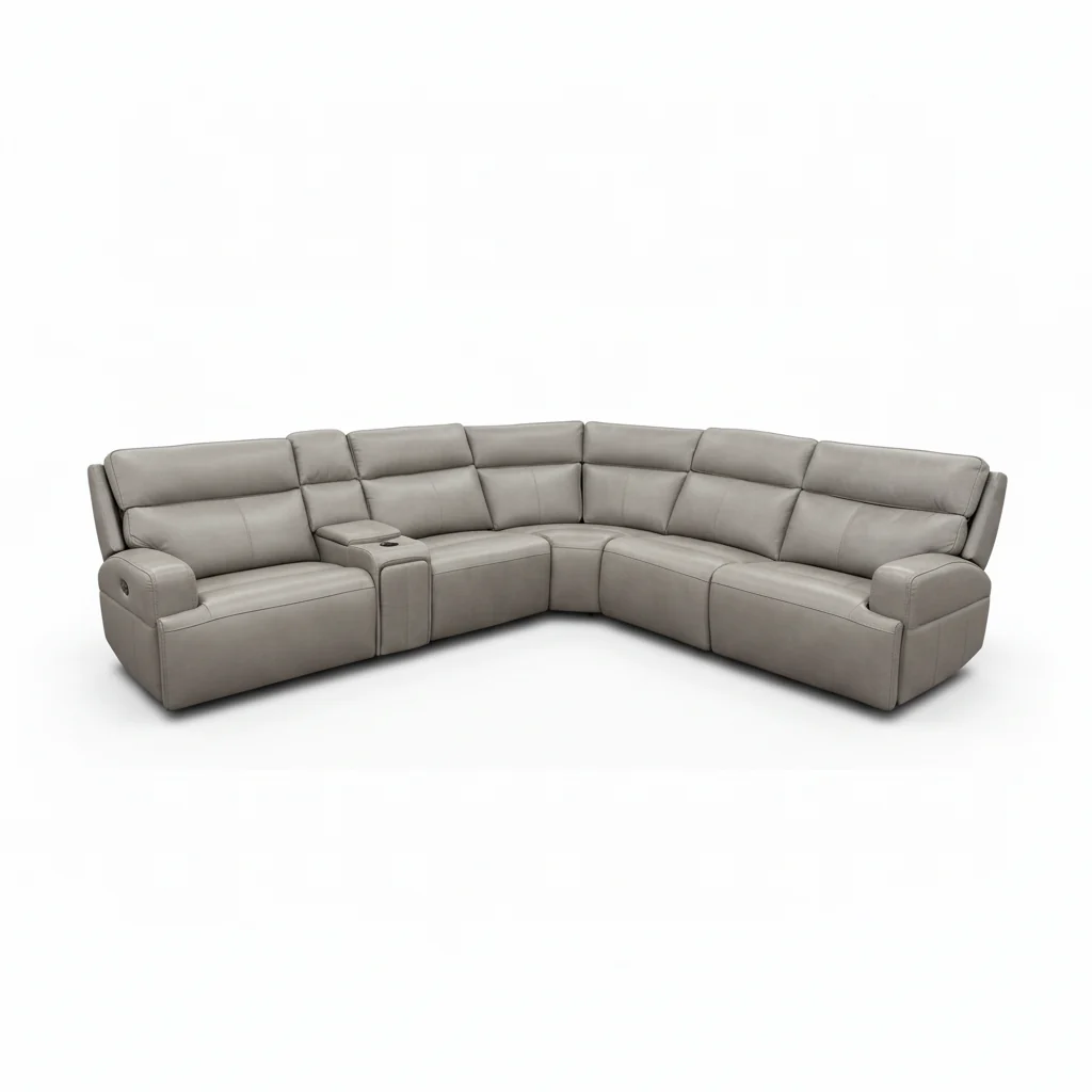 Sereno Reclining Sectional w/ Massaging Function