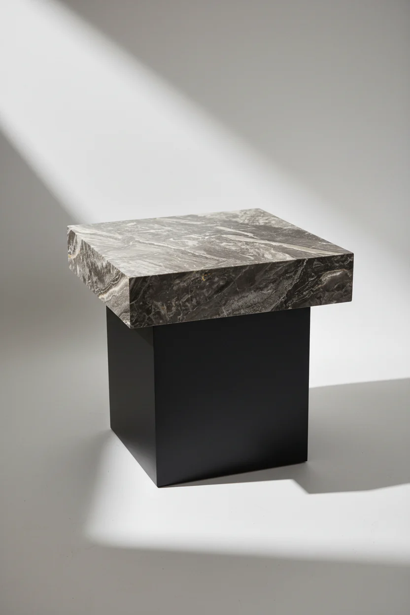 Sierra Marble End Table - Image 2