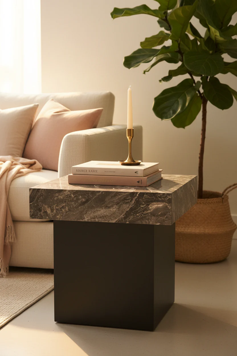 Sierra Marble End Table - Image 6